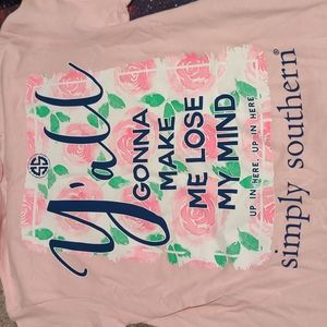 Ladies light pink t-shirt